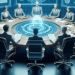 Image représentant un comité de gouvernance IA